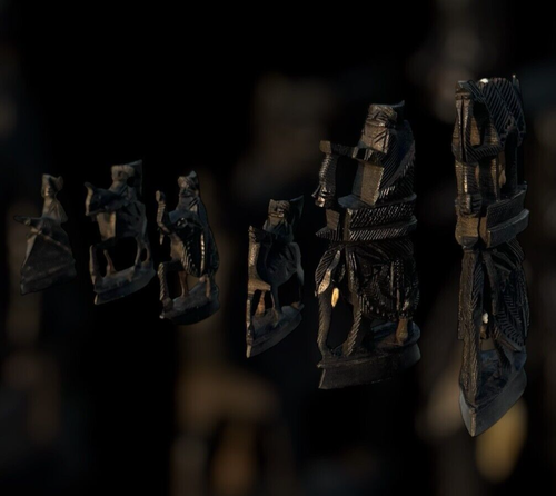 Premium Hand-Carved, Durable Classic Chess Pieces Set for Collectors & Players - Picture 4 of 7