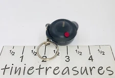 Tupperware keychain Mini heat n Serve w/red Vent New Tinietreasures