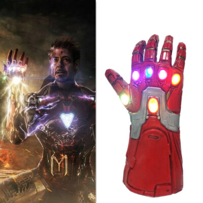 Kids Iron Man Tony Thanos Infinity Gauntlet Gloves Avengers with