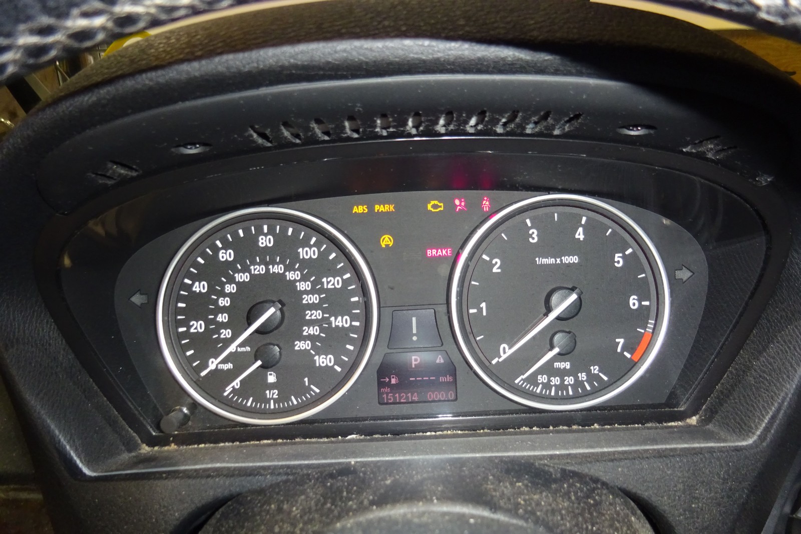 OEM BMW X5 SPEEDOMETER 2007 2008 2009 2010 2011 (151,214 MILES) 4.8L 4