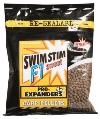 (26EUR/1kg) Angeln Feeder PRO-EXPANDERS CARP PELLETS F1 4 mm 200 g