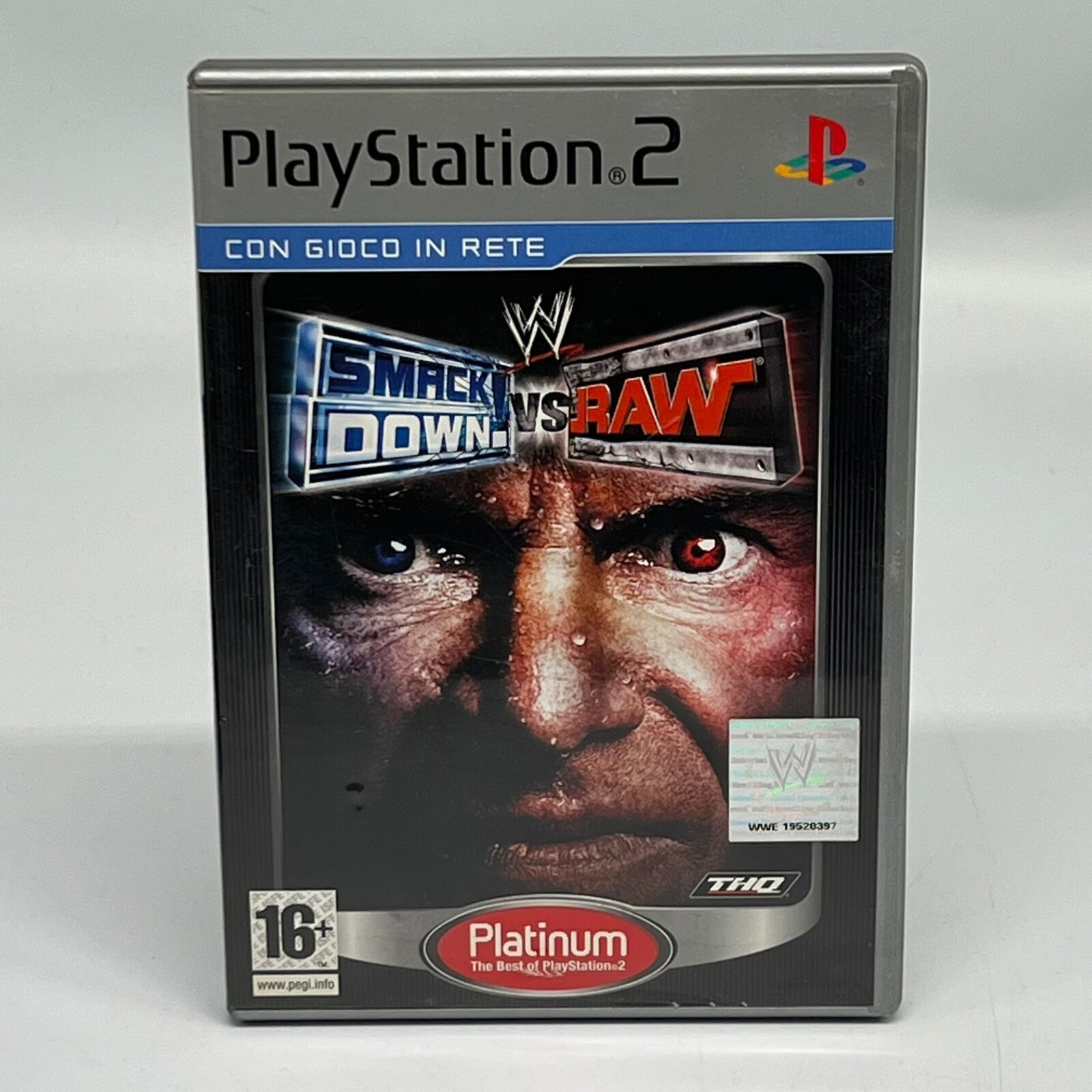 Jeu Vidéo WWE SMACKDOWN VS RAW PLAYSTATION 2 PS2