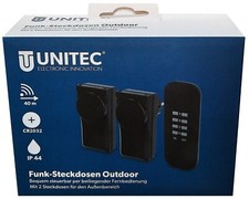 UNITEC Funkfernschalter-Set – 3+1 Für Innen & 2+1 Für Außen, Steckdosen Per Fernbedienung Schalten, GS-geprüft