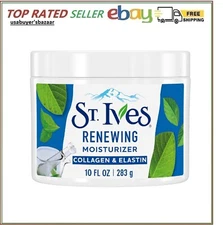 St. Ives Moisturizer Collagen and Elastin Facial Moisturizer Renewing 10 Oz