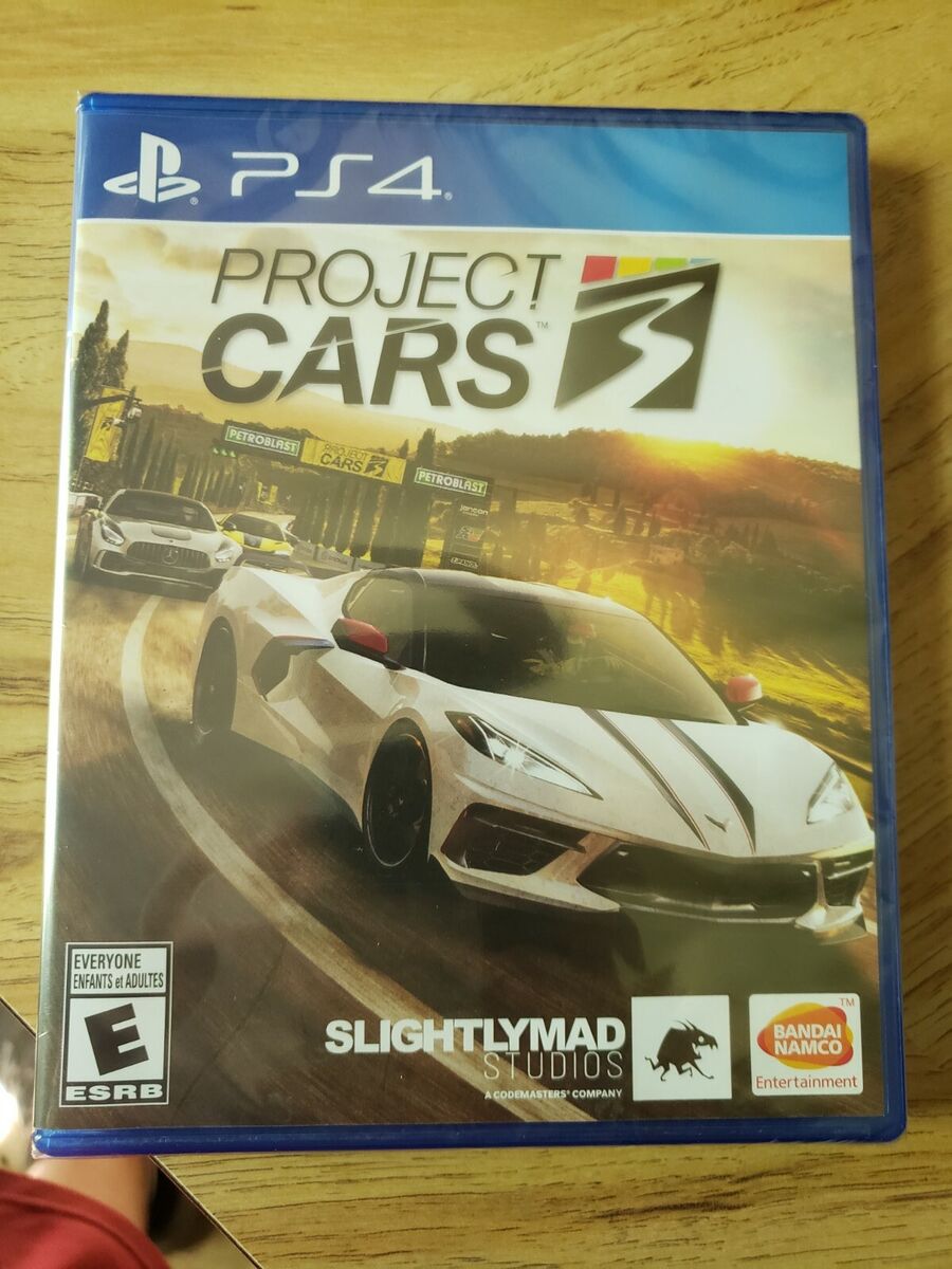 PS4 Project Cars 3 (Sony Playstation 4) NEW SEALED Free Shipping