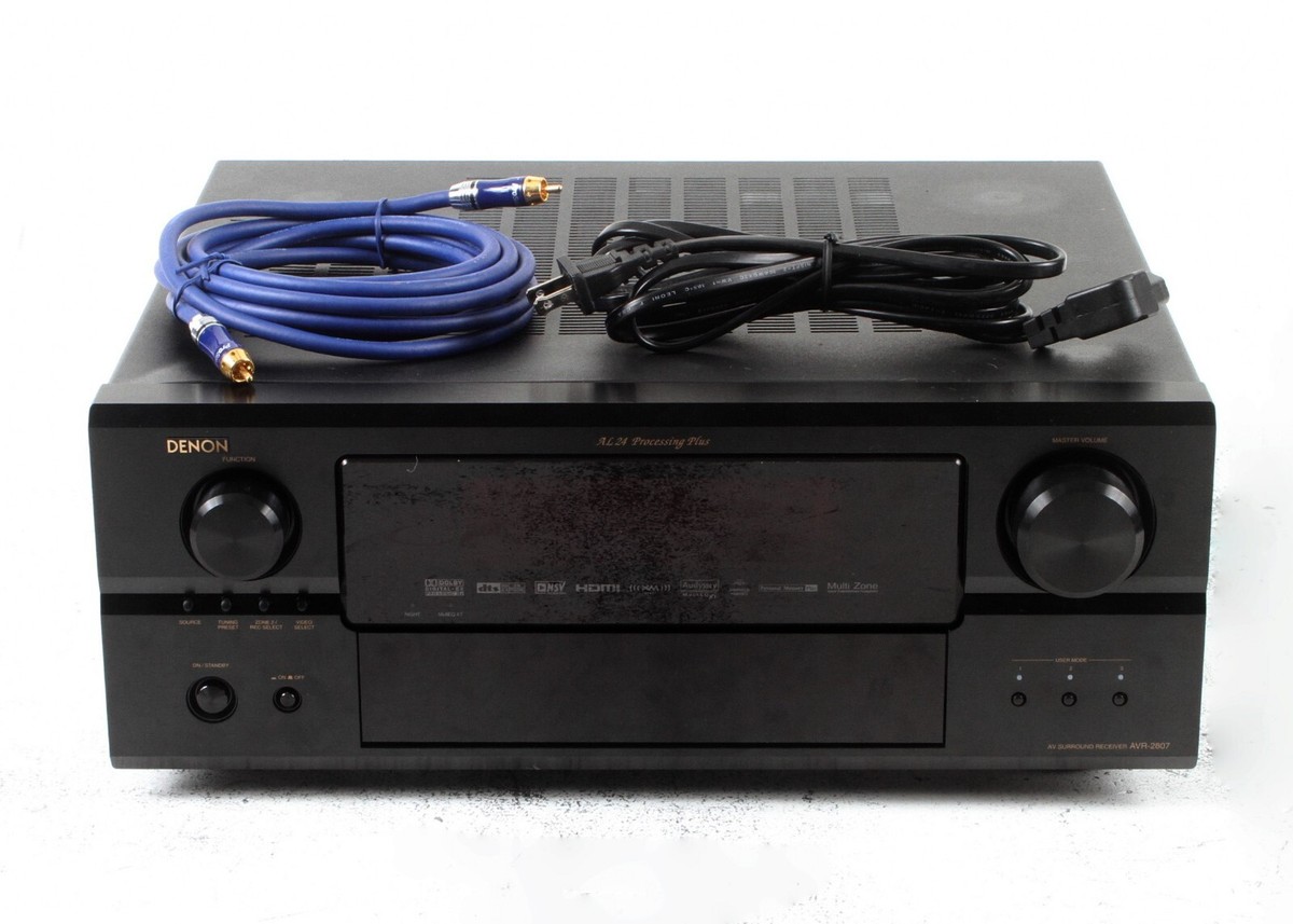 Denon AVR-2807 7.1ch AV Home Theater Receiver; 510596 81757507059