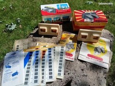 Lot 2 stéréoscopes Lestrade 1964 et 1973 avec les boîtes et catalogues