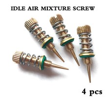 64750.003 Idle Air Mixture Screw For Weber Dcoe Idf Dcnf Dmsa Carburetors 4 Pcs