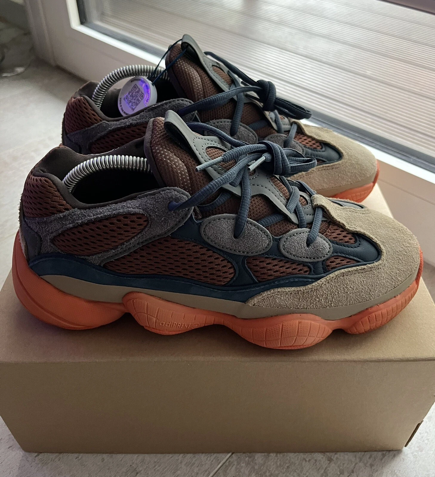 Adidas Yeezy 500 Enflame taglia UK 8