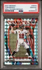 Tom Brady 2021 Panini Mosaic Will to Win Silver Prizm #WW1 Buccaneers PSA 10