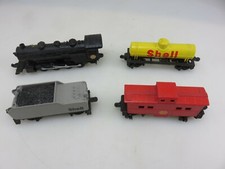 Fletcher Barnhardt White SHELL Ho Scale Train 4 Car Set