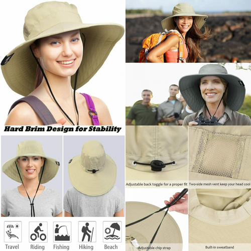 Solaris Wide Brim Sun Hat UPF 50+ 