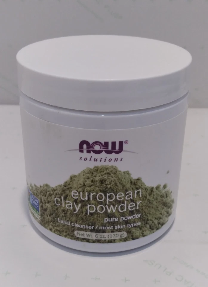 Now Solutions EUROPEAN CLAY POWDER Facial Cleanser Most Skin Types Detox 6 oz - Image 2 of 4
