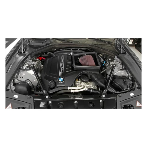 For 2011-2016 BMW 535i 3.0L K&N Performance Air Intake +13HP 63-1132