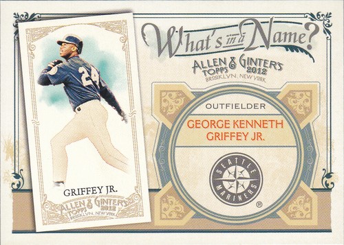 2012 Topps Allen & Ginter What's in a Name You Pick the Card Finish Your Set - Picture 59 of 61