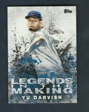 2018 Topps Update Series Legends in the Making # LITM-26 Yu Darvish
