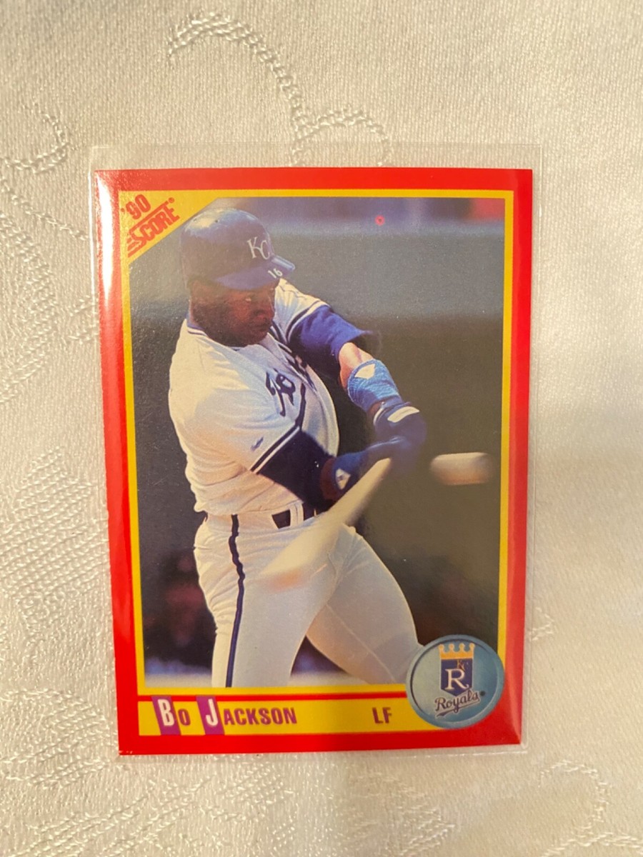 RARE 1990 Score #280 BO JACKSON 2 Error card 