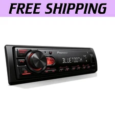 Compact 1-DIN Digital Media Receiver - Bluetooth, USB, and RCA - MVH-S230BT