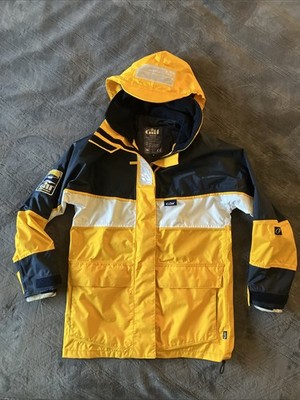 Gill O2 Jacket Womens Large Size 10 Offshore Sailing Waterproof Hooded Coat