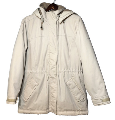 Pacific Rim Cold Weather Collection Tan Winter Coat Lined Pockets Size Medium