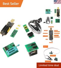 EEPROM BIOS USB Programmer CH341A  SOIC8 Clip  1.8V Adapter  SOIC8 Adapter...