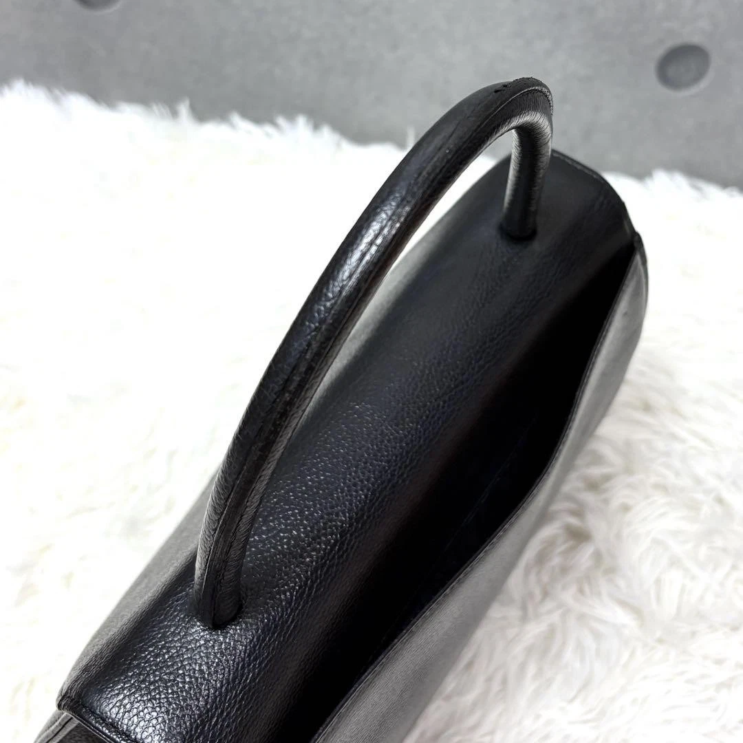 SAINT LAURENT (YSL) Borsa a mano Yves Saint Laurent logo Cassandra formale nera