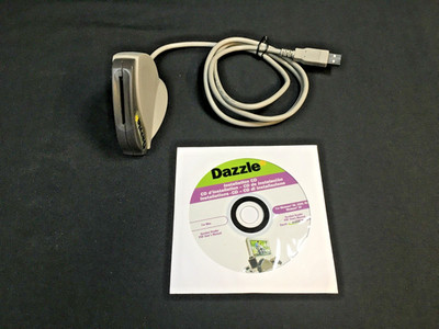 Dazzle SmartMedia Reader - High Speed Transfer - USB - Installation CD - Mac/PC