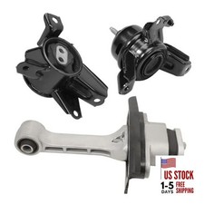 3PCS Engine Motor Transmission Mount Torque Strut Mount Set for Sonata 2011