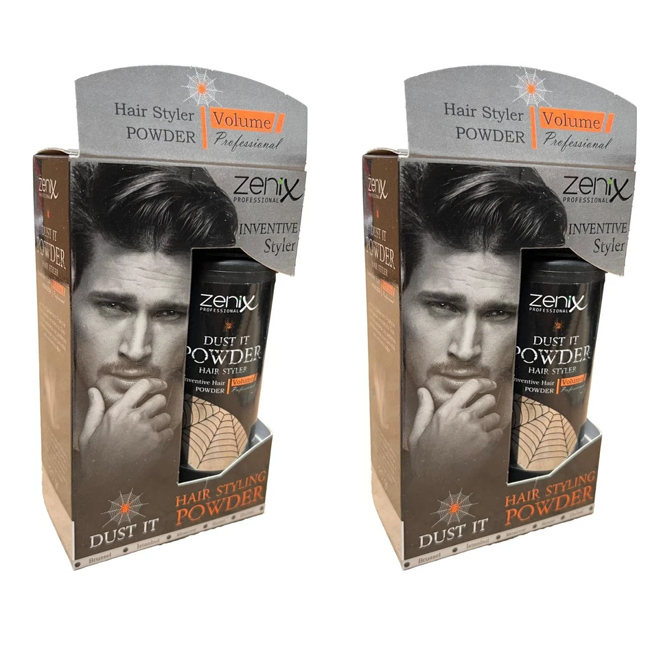 Zenix Hair Powder Inventive Styler 2 x 20g Volumenpuder Dust it Powder Haarpuder