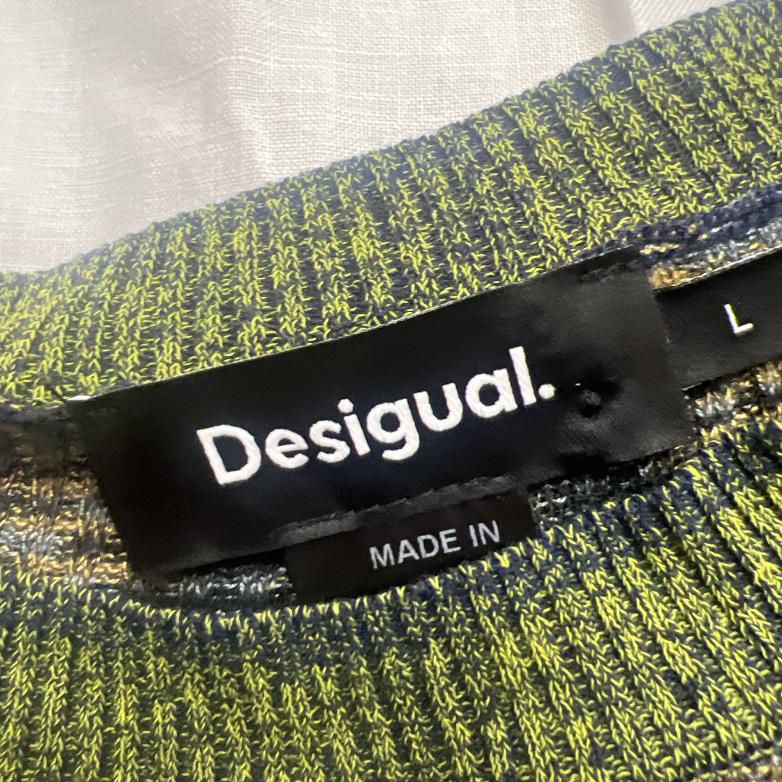 Desigual Woman's Fine Mottled Pullover Sweater Si… - image 9