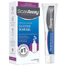 Grade for Scar Gel Silicone Diminishing New and Old Scars ScarAway Medical