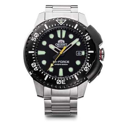 ORIENT M-Force Automatic Watch Mechanical 200m Scuba Diving RN-AC0L01B Mens Blac