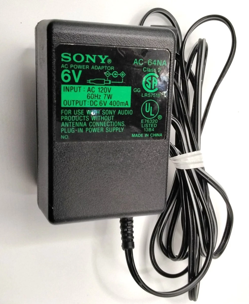 Sony 6 V Multipurpose AC/AC Adapters for sale | eBay