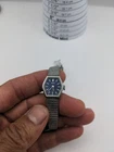 Vintage Seiko Womens Watch 17mm Silver Tone Mesh 11-5199 Manual Winding Ticking