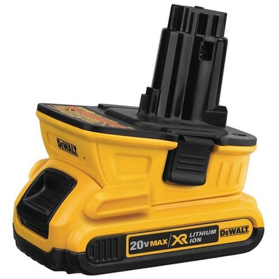 #ad DEWALT 20V MAX Lithium Ion Battery Adapter for 18V Tools Systems $37.99