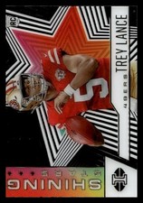 2021 Illusions #SS-13 Trey Lance Rookie Shining Stars 49ers