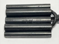 Vintage KIZURE Metal Stove Hot Iron Hair Wave Crimper For Wave Styling