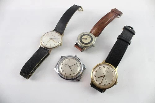 Vintage Mechanical Watches Rotary Timex UNTESTED x 4