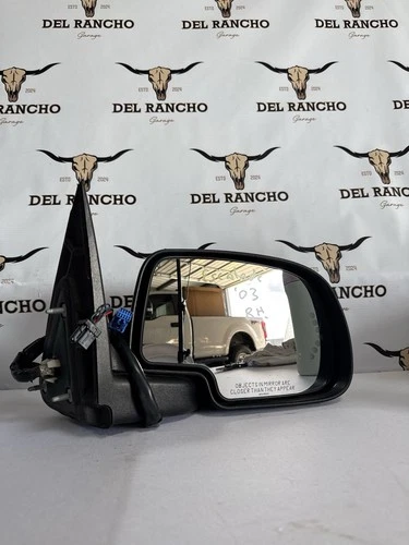 2003-2006 Cadillac Escalade Right(passenger) Side View Mirror OEM Used 