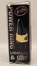 NEW Jody Jazz Power Ring MB1 Power Ring Ligature with Cap Gold