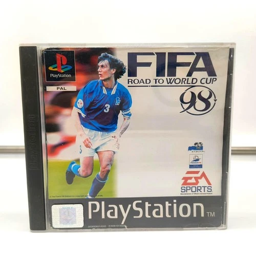 FIFA 98 ROAD TO WORLD CUP - ITALIAN EDITION - PS1 PLAYSTATION 1 - COMPLETE