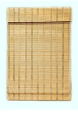 Lantime Cordless Bamboo Roman Shade Blind Light Filtering 35" W x 48h