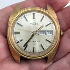 Vintage TIMEX Q Quartz Day Date Calendar Men's 38mm Watch Movement PARTS REPAIR