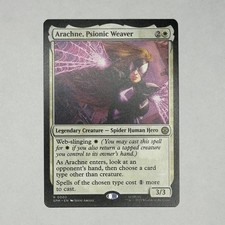 Arachne, Psionic Weaver 2 NM Normal R Marvel's Spider-Man MTG