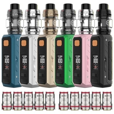 Vaporesso Armour Ultra Kit 100W / iTank T Dual 6ml E-Zigarette oder 5x GTI Coil