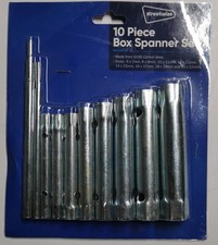 10 Piece Set of Box Spanners - Brand New Sealed - In Original Packaging