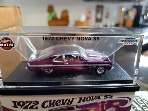 Hot Wheels Red Line Club 1972 Chevy Nova SS Yenko Purple