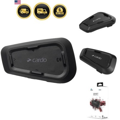 Systems Spirit Motorcycle Bluetooth Communication Headset, 2-Way Bluetooth, T...