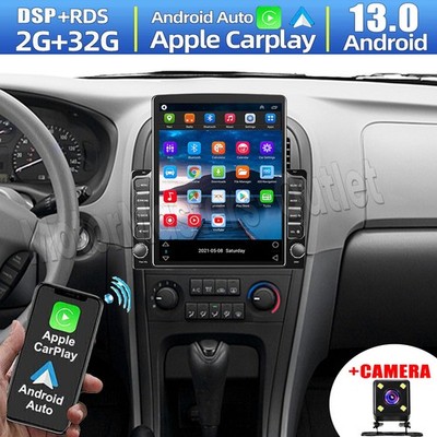 9.7'' Android 13 CarPlay Car Radio Stereo GPS FM Player For Kia Optima 2001-2005