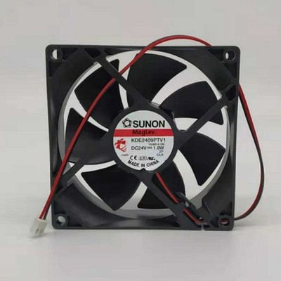 For   KDE2409PTV1 Maglev  dc24V 1.9W 0.08A 92*92*25MM Inverter cooling fan #zc